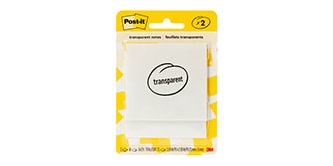 Notes Post-it® transparentes
