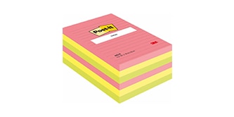 Notes lignées Post-it®
