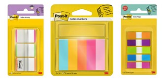 Marque-pages rigides et souples Post-it®
